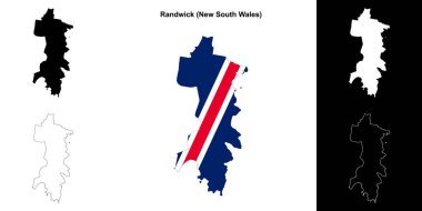 Randwick (Yeni Güney Galler) ana hat haritası seti