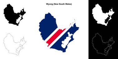 Wyong (Yeni Güney Galler) ana hat haritası seti