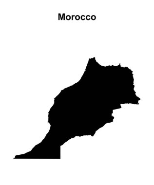 Fas boş ana hat haritası tasarımı