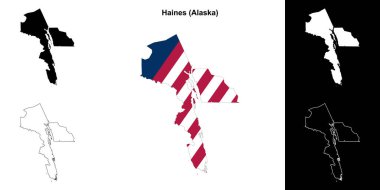 Haines Borough (Alaska) ana hat haritası seti