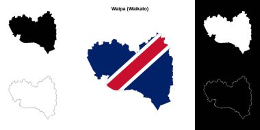 Waipa boş çizgi haritası seti