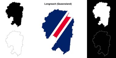 Longreach (Queensland) ana hat haritası seti