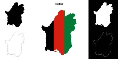 Paktika eyalet ana hat haritası ayarlandı