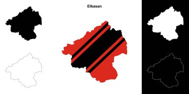 Elbasan ilçesi ana hat haritası ayarlandı