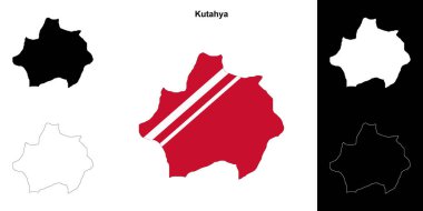 Kutahya il ana hatları haritası ayarlandı