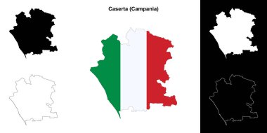 Caserta il ana hat haritası ayarlandı