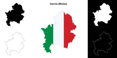 Isernia eyalet ana hat haritası ayarlandı