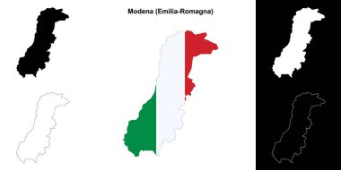 Modena eyalet ana hat haritası ayarlandı