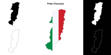 Prato eyalet ana hat haritası ayarlandı