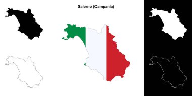 Salerno eyalet ana hat haritası ayarlandı