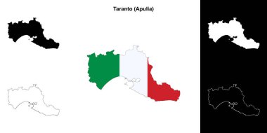 Taranto eyalet ana hat haritası ayarlandı