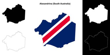 Alexandrina (Güney Avustralya) ana hat haritası seti