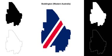 Boddington (Batı Avustralya) ana hat haritası seti