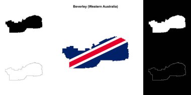 Beverley (Batı Avustralya) ana hat haritası seti