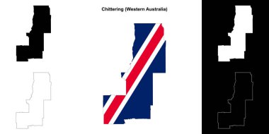 Chittering (Batı Avustralya) ana hat haritası seti