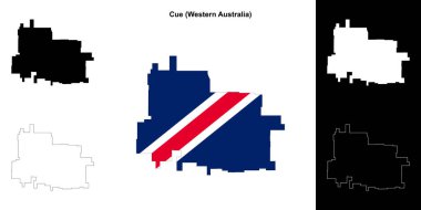 Cue (Batı Avustralya) ana hat haritası seti