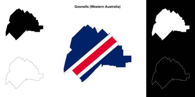 Gosnells (Batı Avustralya) ana hat haritası seti