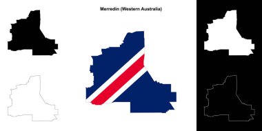 Merredin (Batı Avustralya) ana hat haritası seti