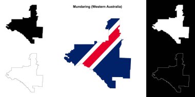 Mundaring (Batı Avustralya) ana hat haritası seti