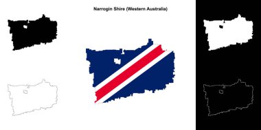 Narrogin Shire (Batı Avustralya) ana hat haritası seti