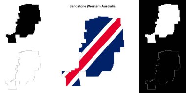 Sandstone (Batı Avustralya) ana hat haritası seti