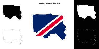 Stirling (Batı Avustralya) ana hat haritası seti