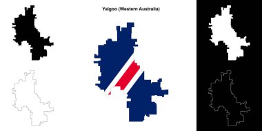 Yalgoo (Batı Avustralya) ana hat haritası seti
