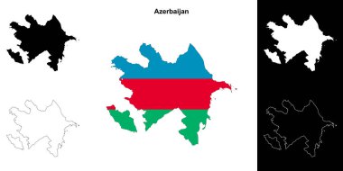 Azerbaycan boş ana hat haritası ayarlandı