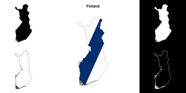 Finlandiya 'nın boş sınır haritası belirlendi