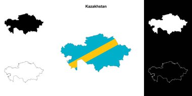 Kazakistan boş ana hat haritası ayarlandı