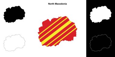 Kuzey Makedonya boş sınır haritası belirlendi