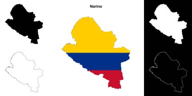 Narino departmanı ana hat haritası ayarlandı