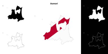 Aomori vilayet ana hat haritası ayarlandı