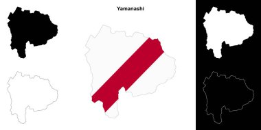 Yamanashi ilçe haritası ayarlandı