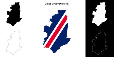 Colac-Otway (Victoria) ana hat haritası seti