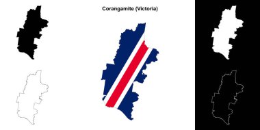 Corangamite (Victoria) ana hat haritası seti