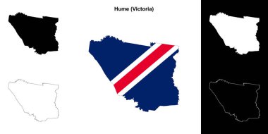 Hume (Victoria) ana hat haritası seti