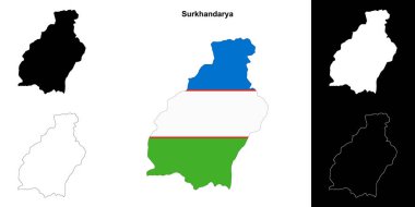 Surkhandarya bölgesi ana hat haritası ayarlandı