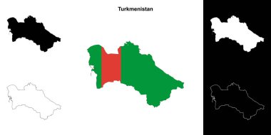 Türkmenistan boş sınır haritası belirlendi