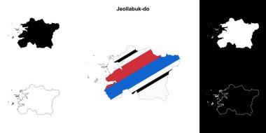 Jeollabuk-do eyalet ana hat haritası ayarlandı
