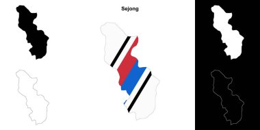 Sejong eyalet ana hat haritası ayarlandı