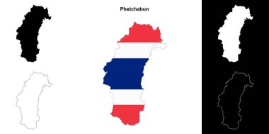 Phetchabun eyalet ana hat haritası ayarlandı