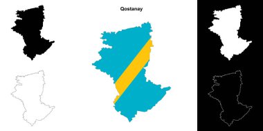 Qostanay bölgesi ana hat haritası ayarlandı