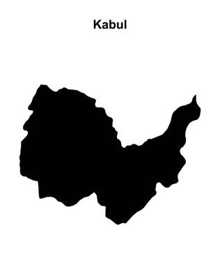 Kabil eyaleti boş ana hat haritası