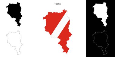 Ticino kantonu ana hat haritası ayarlandı