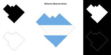 BalCarce Departmanı (Buenos Aires) ana hat haritası ayarlandı