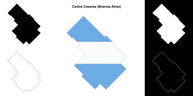 Carlos Casares bölümü (Buenos Aires) ana hat haritası ayarlandı