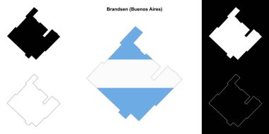 Brandsen Departmanı (Buenos Aires) ana hat haritası ayarlandı