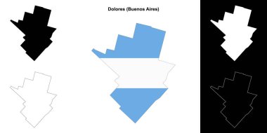 Dolores bölümü (Buenos Aires) ana hat haritası ayarlandı