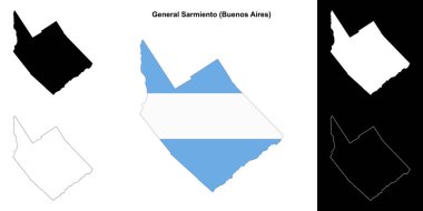 General Sarmiento Departmanı (Buenos Aires) ana hat haritası belirlendi
